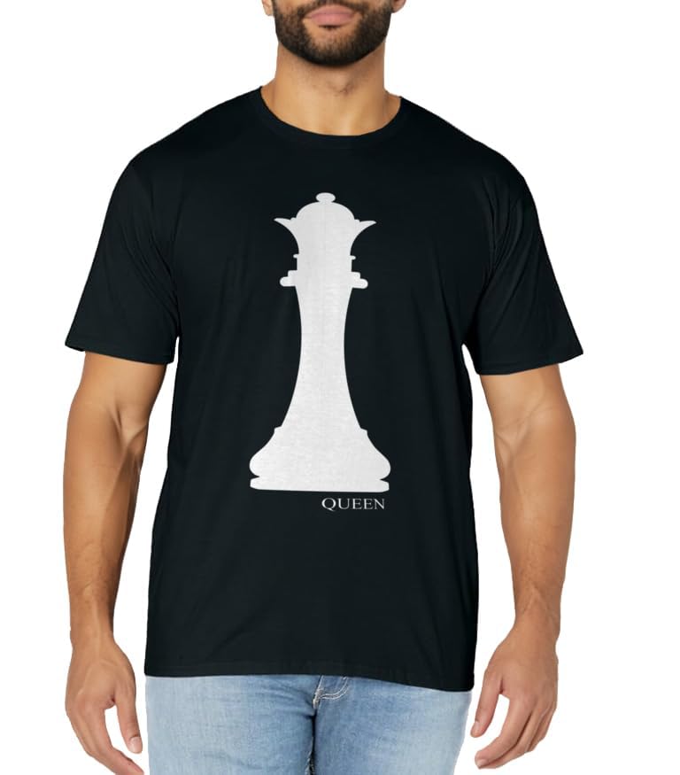 Queen Chess Piece Group Costume Chess Club Chess Board T-Shirt