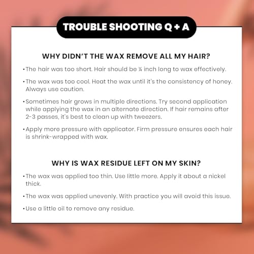 KoluaWax Premium Waxing Kit for Women - Hot Melt Hard Wax Warmer for Hair Removal, Eyebrow, Bikini, Legs, Face, Brazilian Wax - Machine, 4-Pack Beads, Accessories, Sand