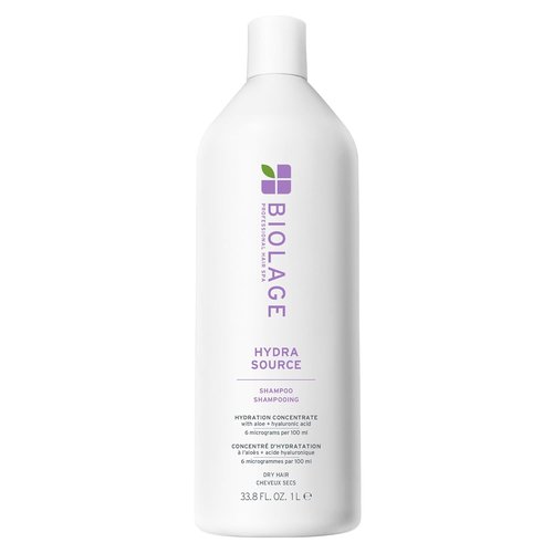 Biolage Hydra Source Shampoo - Moisturizing Formula with Aloe Vera & Hyaluronic Acid for Dry Hair | Vegan & Paraben-Free