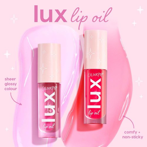 ColourPop Lux Lip Oil - Hydrating Tinted Lip Makeup with Chamomile & Calendula - Non-Greasy Formula | Hot Shot (0.16 oz)