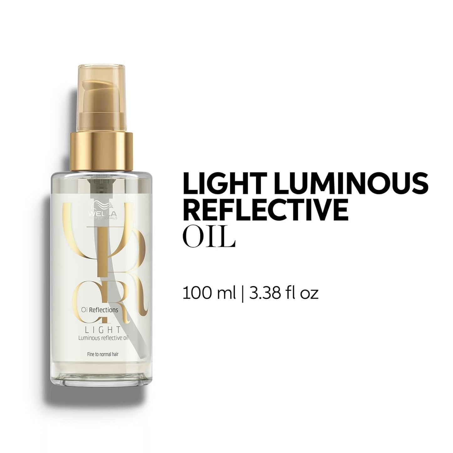 Wella Professionals Oil Reflections Light Luminous Reflective Finishing Oil & EIMI Flowing Form Anti-Frizz Balm | Hair Care Bundle for Fine to Normal & Frizzy Hair