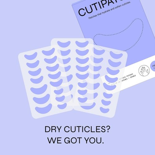 Cuticle Patches by [Brand Name] - Hydrate & Protect Dry Cuticles - 45 Count (3 Sets + Spares)