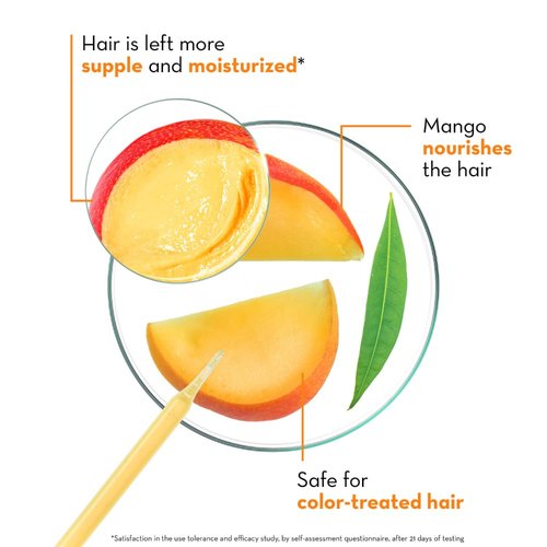 Klorane Nourishing Shampoo - Mango Butter Infused Formula | 13.5 oz for Soft, Hydrated Hair