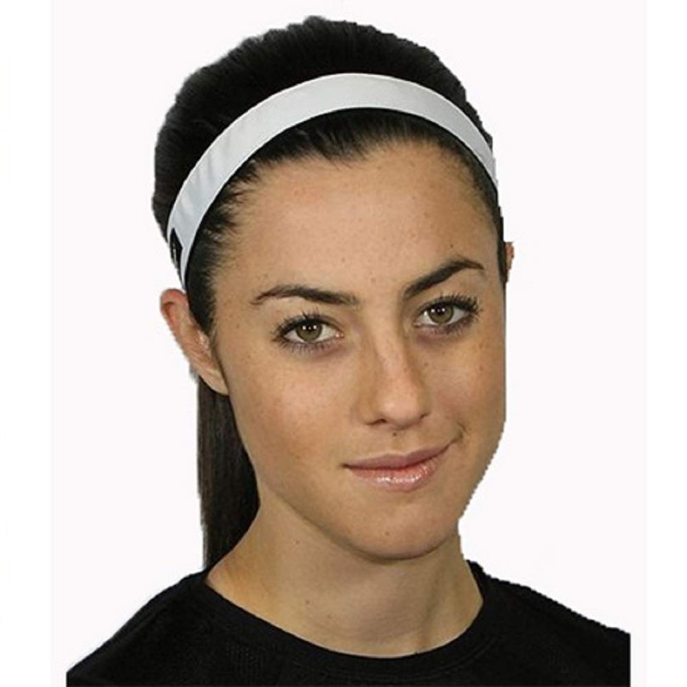 Halo Hairband Headband Sweatband Yellow 1 inch wide