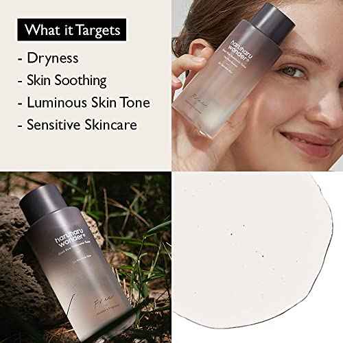 haruharu Wonder Black Rice Hyaluronic Toner for Sensitive Skin 5.1 fl.oz, Alcohol Free, Fragrance Free, Deep Hydration, Glass Skin, Korean Skincare, Vegan, Cruelty-Free