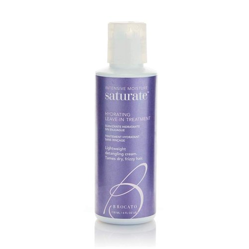 Brocato Saturate Leave-In Treatment - Deep Conditioning for Dry, Curly & Color-Treated Hair | 4 Oz Intense Moisturizing Cream with Aloe & Keratin