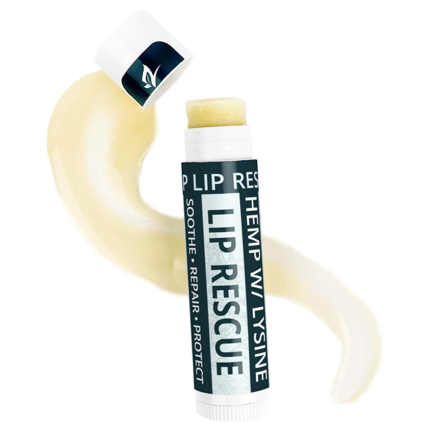 Skiennix Hemp Lip Balm - Intense Moisture & Softness with L-Lysine & Seed Oil | 5 Tubes