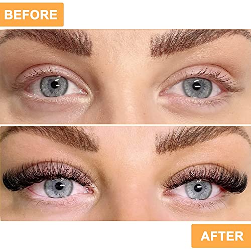 Individual Lashes 280 Clusters False Eyelash 30D 40D 50D Lash Clusters Extensions DIY Eyelash Extensions at Home (30D-C,10-18MIX)