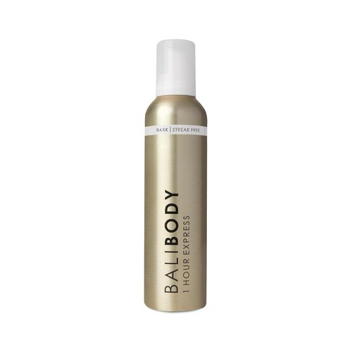 Bali Body 1-Hour Express Self Tanner Foam - Dark Shade, Fast-Drying, Streak-Free Formula for a Flawless Tan | Vegan & Cruelty-Free (225 ml/7.61 fl oz)