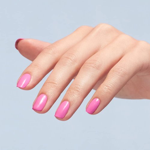 OPI Nail Lacquer Makeout-side | Opaque Bright Pink Crème Chip Resistant Nail Polish | Summer Make the Rules Collection