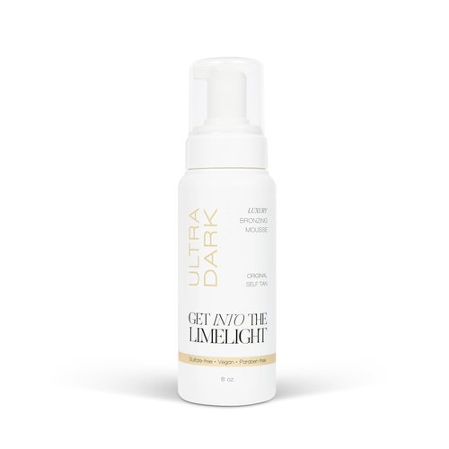 Get Into The Limelight Original Ultra Dark Self Tanner - Sunless Tanning Mousse, 8 oz, Develops in 8+ Hours