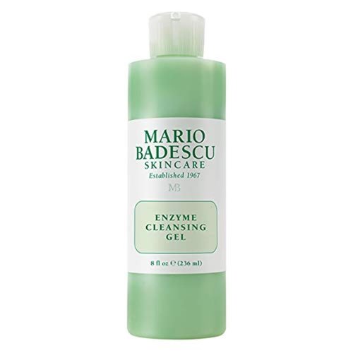 Mario Badescu Enzyme Cleansing Gel - Oil-Free Facial Cleanser with Papaya & Grapefruit Extract, 8 oz