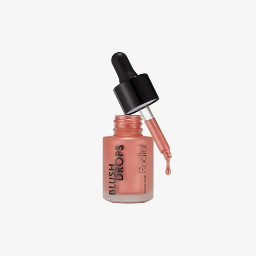Rodial Blush Drops - Sunset Kiss Frosted Pink | 0.5 Fl Oz Moisturizing Liquid Blush with Vitamin E