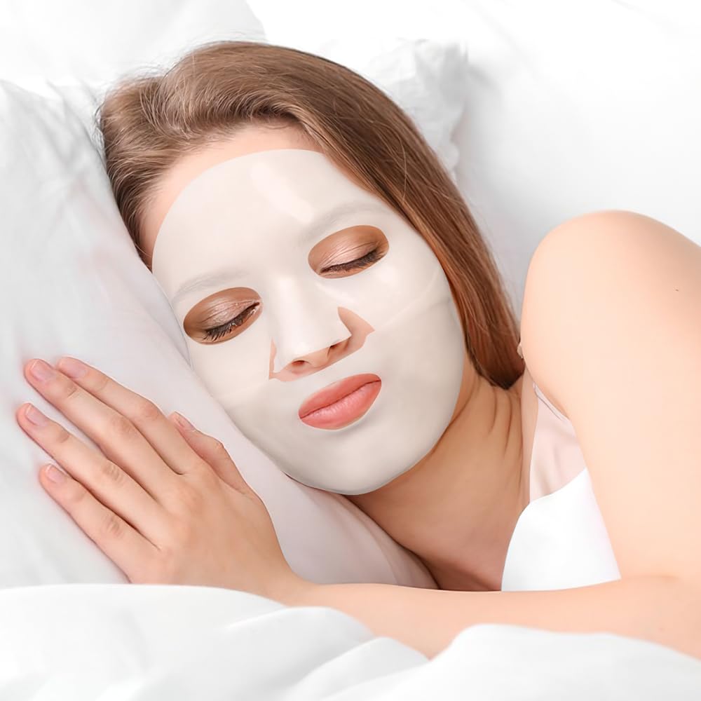 ulluxe Deep Collagen Face Mask, Bio-Collagen Overnight Facial Mask, Hydrating Firming Anti-Aging and Moisturizing, Korean Skincare Masks, Stocking Stuffers for Women & Teen Girls, 37g, 4ea
