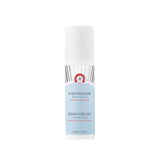 First Aid Beauty - Hydrating Serum with Hyaluronic Acid & Squalane | 24-Hour Moisture for Sensitive Skin, 1.7 oz