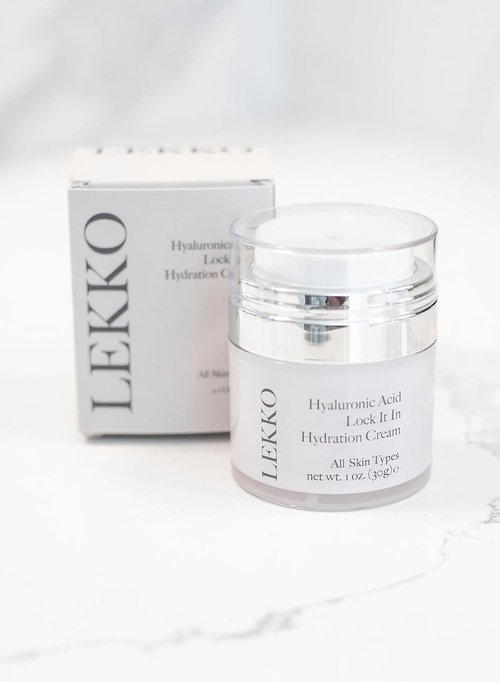 LEKKO Aesthetics Hyaluronic Acid Hydration Cream - Deep Moisture Formula (1.0 Fl Oz)