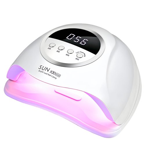 UV LED Nail Lamp with 72 Beads, 320W Nail Curing Lamps for Gel Polish with Automatic Sensor/4 Timer Setting,Led Nail Dryer, Professional Nail Art Drying Tools for Fingernail and Toenail