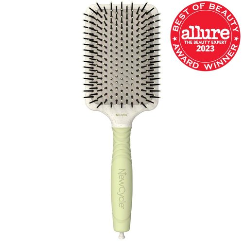Olivia Garden NewCycle Hair Brush - Eco-Friendly Design for All Hair Types | Quick Styling & Long-Lasting Results
