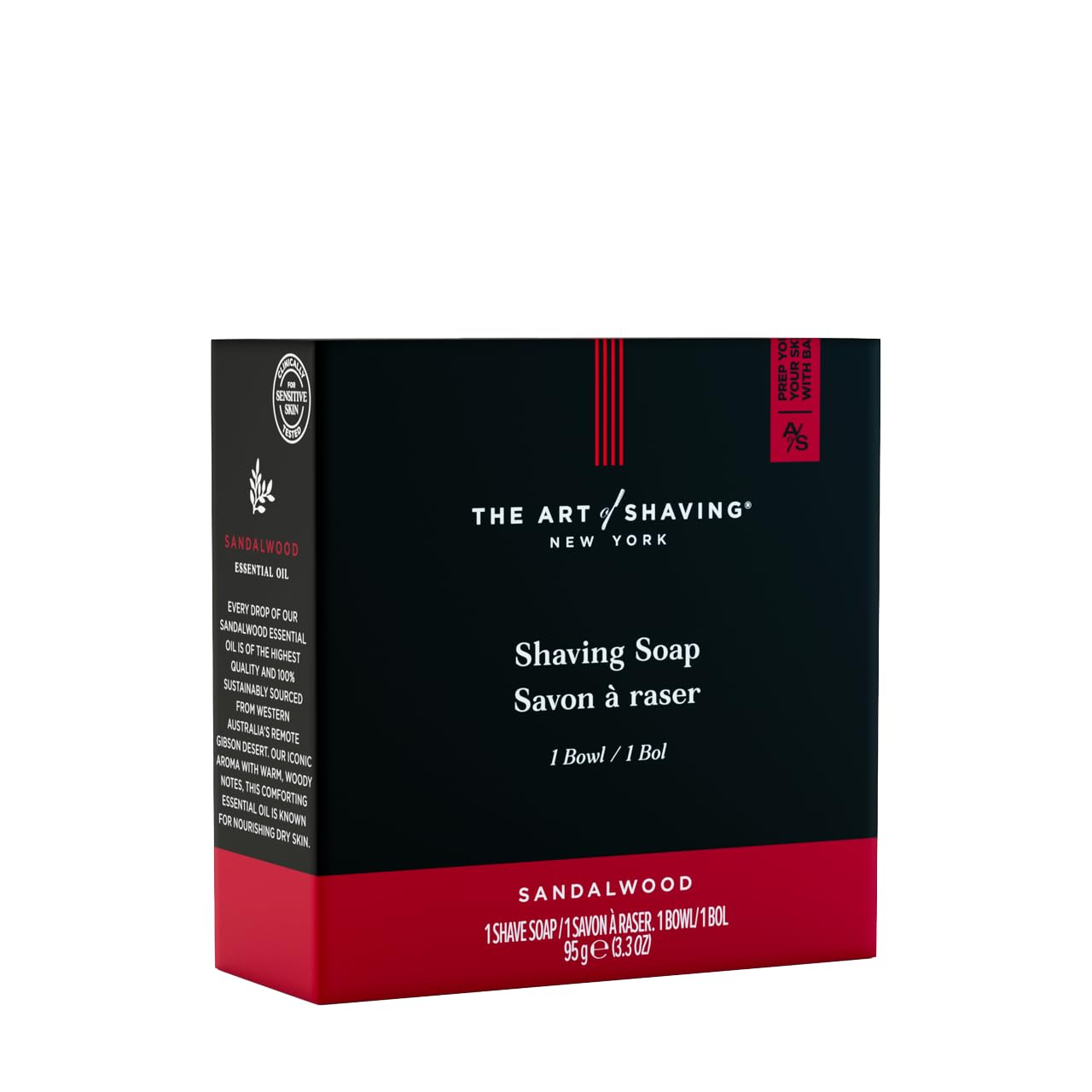 The Art of Shaving Shaving Soap Set - Luxurious Lather for Smooth Shaving | 3 Essential Scents
