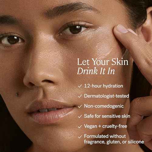 ILIA - The Base Face Milk Essence + Lightweight, Layerable Moisturizer | Hydrate, Smooth, Soothe, Strengthen | Non-Toxic, Vegan, Cruelty-Free, Clean Makeup (Travel Size, 1 fl oz | 30 ml)