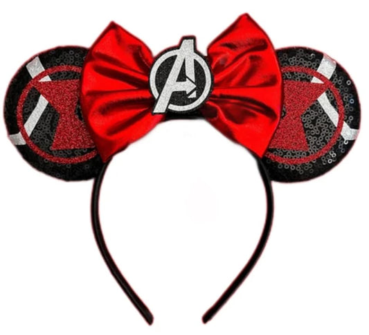 CLGIFT Super Hero Mickey Ears, Adult Mickey Ears, Women Mouse Ears, Minnie Ears, Super Hero Minnie Ears, Avengers Mickey Ears (Avengers2)