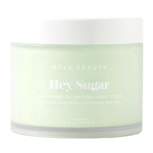 NCLA Beauty All-Natural Body Scrub - Moisturizing Exfoliant with Shea, Cocoa & Mango Butters - Cucumber - 8.8 oz