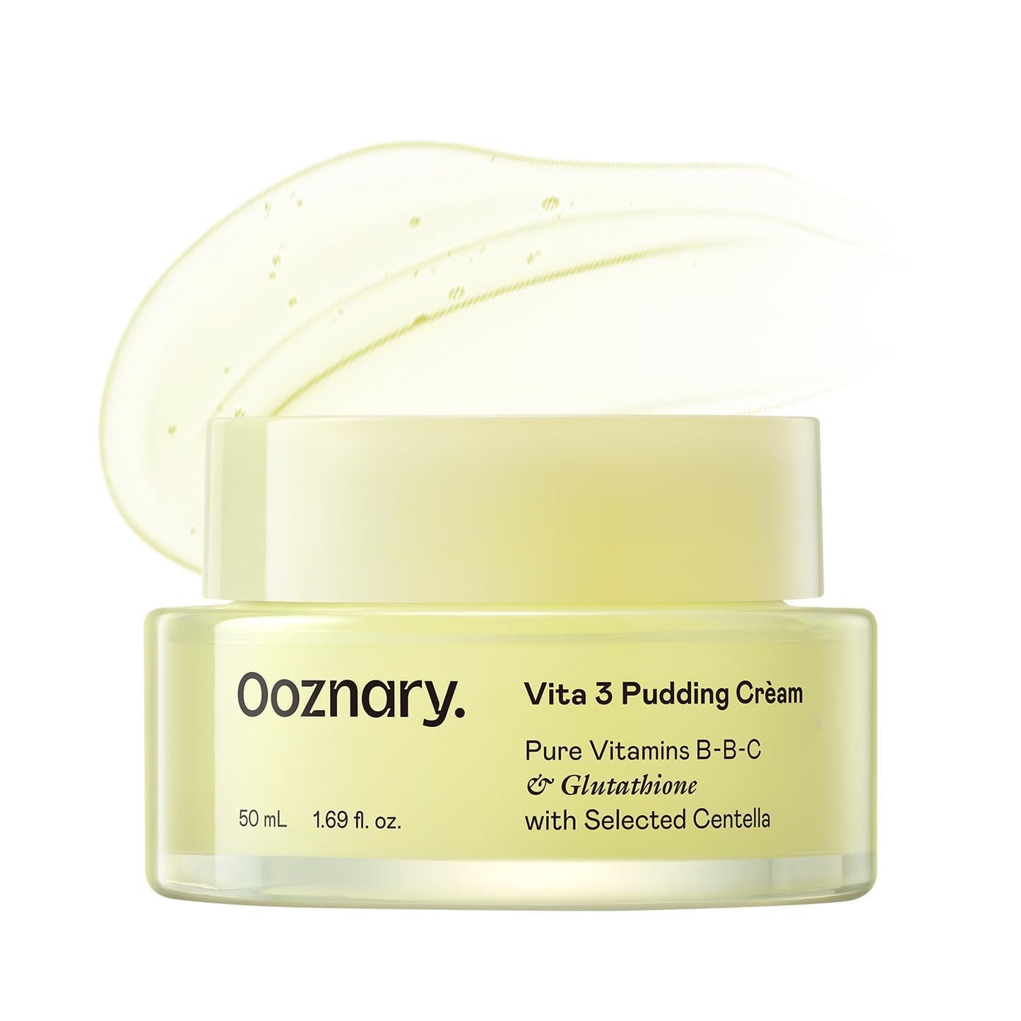Vita 3 Pudding Cream - Radiant Glow & Extra Hydration with Vitamin C, Niacinamide | 1.69 fl. oz (50ml) Korean Moisturizer