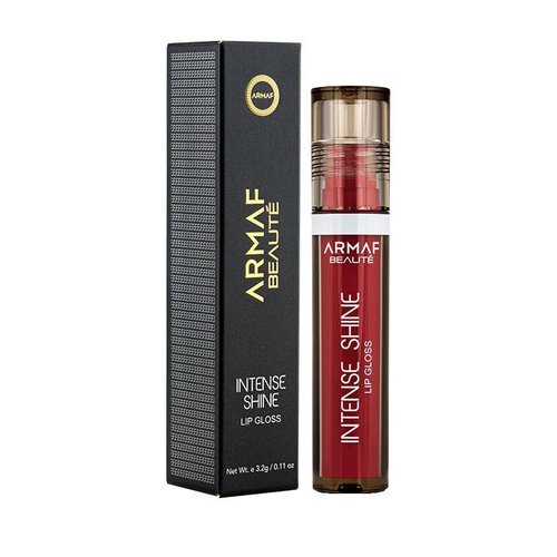 Armaf Beauté Intense Shine Lip Gloss - Moisturizing, Non-Sticky Formula for High Shine | Cherry, 3.2g/0.11 oz