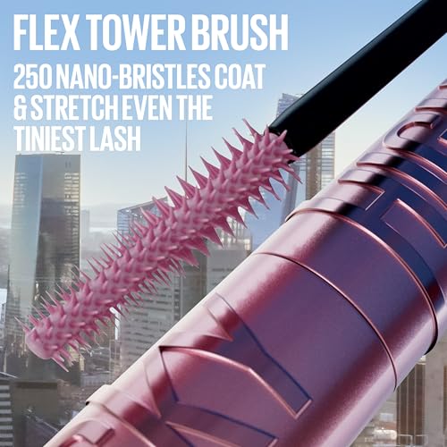 Maybelline Lash Sensational Sky High Washable Mascara Makeup, Volumizing, Lengthening, Defining, Curling, Multiplying, Buildable Formula, Very Black, 1 Count