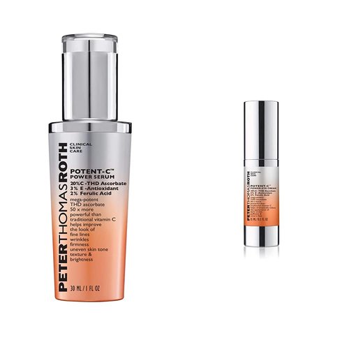 Peter Thomas Roth Potent-C Power Serum - Brightening Vitamin C Serum for Fine Lines | Eye Cream for Dark Circles & Puffiness