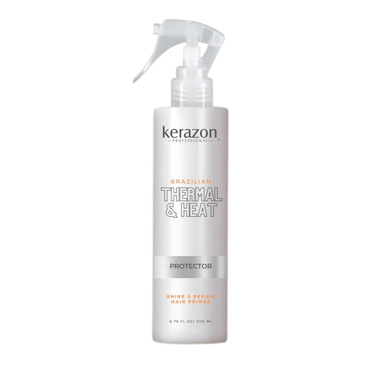 Skiennix Brazilian Thermal Hair Primer - Anti-Frizz & Heat Protection | 6.76 fl. oz, Color Safe for All Hair Types