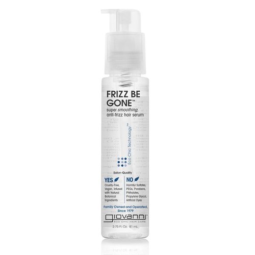 GIOVANNI ECO CHIC Frizz Be Gone Hair Serum - Smoothing, Shine-Enhancing Formula | 2.75 oz