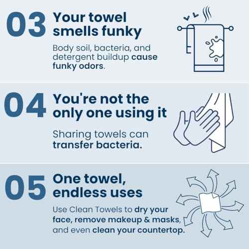 Clean Skin Club Clean Towels¢ç, 100% USDA Biobased Face Towel, Disposable Face Towelette, Eczema Association Accepted, Makeup Remover Dry Wipes, Ultra Soft, 1 Pack, 25 Ct