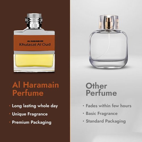 Khulasat Al Oud by Al Haramain for Unisex - 3.3 oz EDP Spray