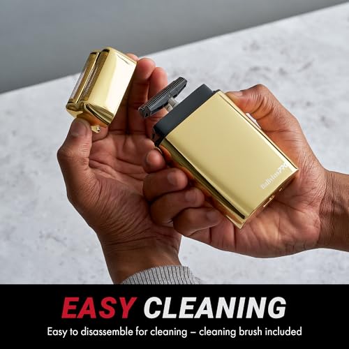 BaBylissPRO Barberology Double Foil Shaver FXFS2RG ROSEFX Professional Electric Shaver