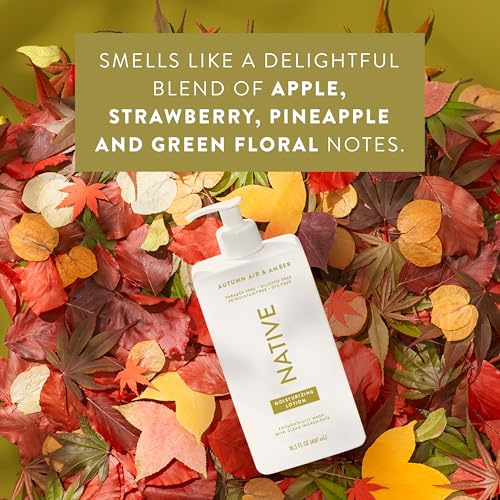 Native Body Lotion, Coconut & Vanilla, 48-Hour Hydration for Dry & Sensitive Skin, Made with Plant-Based Moisturizers like Shea Butter, Silicone & Paraben Free, 16.5 fl oz