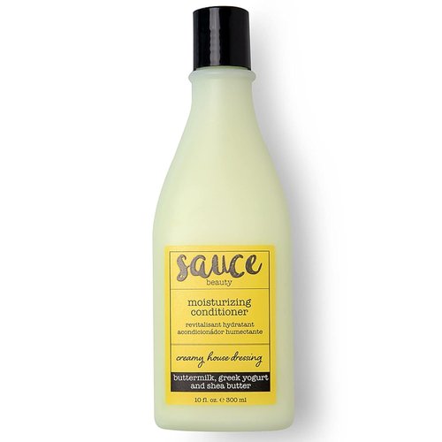 Sauce Beauty Creamy House Dressing Hair Conditioner - Frizz Control for Curly Hair (10 Fl Oz) | Moisturizing with Shea Butter & Buttermilk