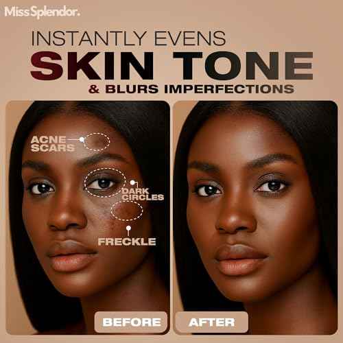 Beauty Balm Skin Tint 2 Pack? (Shade 1) Serum-Boosted Skin Tint Stick for Black Women, Hybrid Foundation & Skincare, Splendor Skin Tint, Sheer-to-Light Buildable Coverage