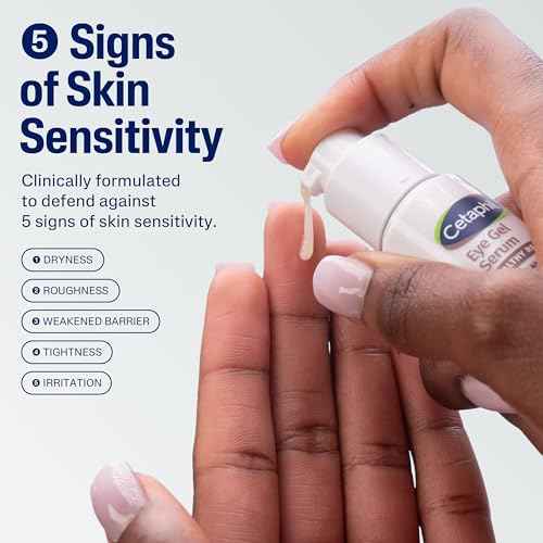 Cetaphil Healthy Renew Hydrating Eye Gel Serum 0.5 Oz, 24Hr Under Eye Cream for Anti Aging, Reduces the Appearance of Dark Circles and Wrinkles, Retinol Alternative Peptide Serum, For Sensitive Skin