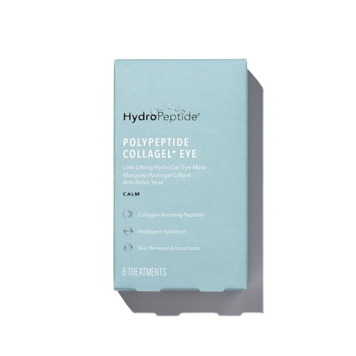 HydroPeptide PolyPeptide Eye Masks - Line-Lifting Hydrogel Patches for Firmer Skin & Dark Circles | 8 Treatments