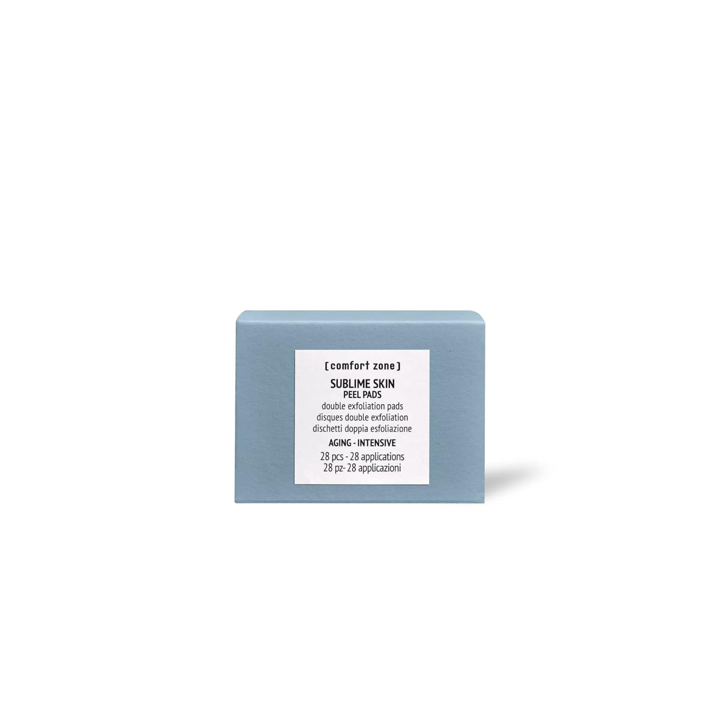 Comfort Zone Sublime Skin Peel Pads - Exfoliating Face Wipes for Brightening & Smoothing Texture | 28 Count