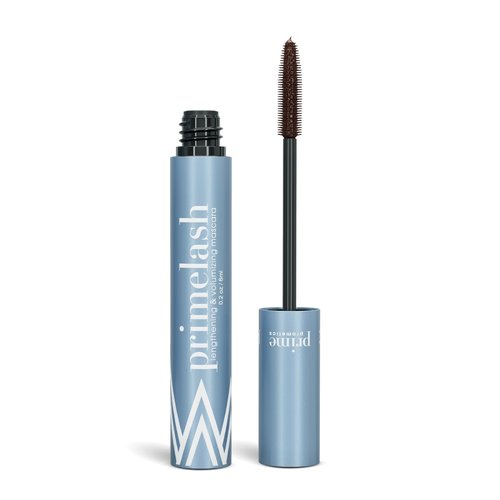 Prime Prometics PrimeLash Mascara for Older Women - Volumizing & Lengthening, Hypoallergenic, Brown