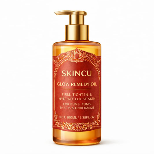 SKINCU Glow Remedy Oil - Nourishing Body Oil for Firm Skin | 100ml (3.38 fl oz)