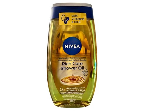 Nivea Shower Oil - Nourishing Hydration for Soft Skin | 200 ml