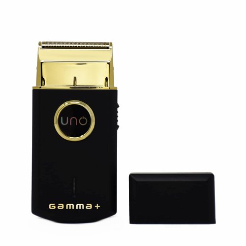GAMMA+ Uno Mini Travel Foil Shaver - Cordless & Rechargeable for Short Facial Stubble