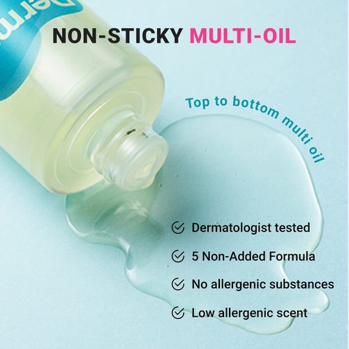 Derma B | Intensive Barrier Multi-Use Body Oil | Moisturizing & Non-Sticky | 4.56 fl oz (135ml)