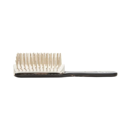 Ibiza Hair Detangling Brush - Wooden Pins for Scalp Stimulation & Faster Drying | Ideal for All Hair Types