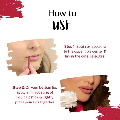 Love Earth Liquid Mousse Lipstick - Matte Finish | Lightweight & Transferproof | Lasts 12 Hours with Vitamin E - (6 ml, Pink Colada)