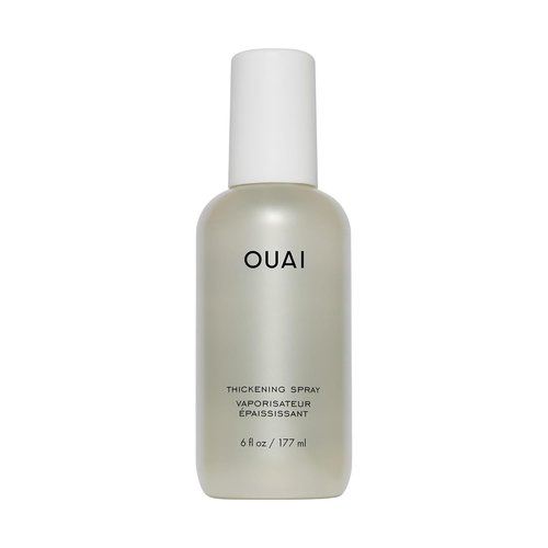 OUAI Hair Thickening Spray - Volumizing Formula for Thicker, Fuller Hair - Strengthens & Repairs (6 Fl Oz)