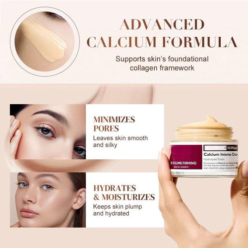 Regine Switzerland Advanced Calcium-Infused Moisturizing Cream - Intense Hydration for Deep Wrinkles (50 ml)
